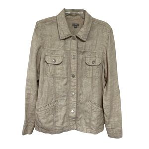 J Jill linen jacket